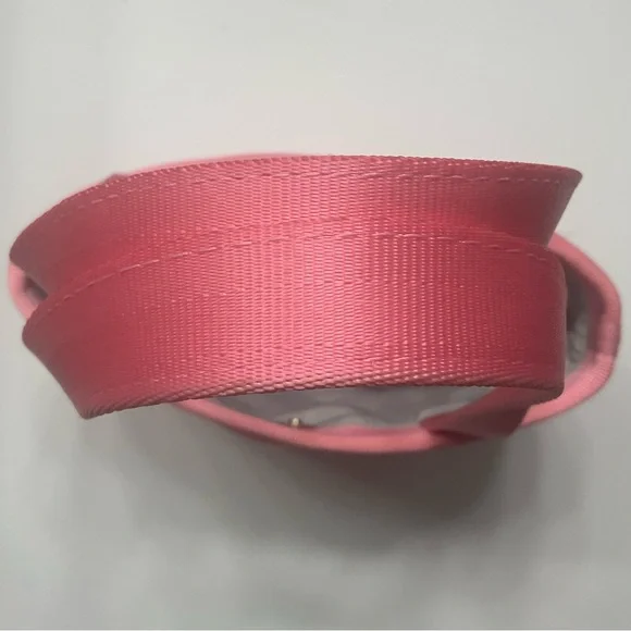 Vintage Harvey's Original Seatbelt Small Shoulder Bag Y2K in Pink Raspberry - Picture 9 of 9